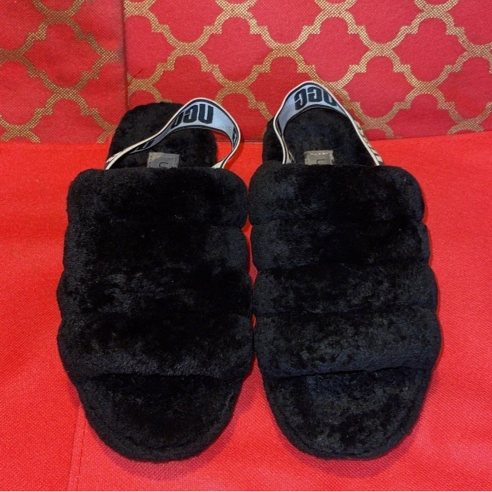 Ugg Slides Fluff Yeah Size 7 - image 4